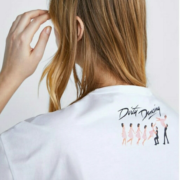 RARE! Zara DIRTY DANCING Graphic Tee - Picture 5 of 8